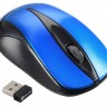 Мышь беспроводная Oklick 675MW, черная/синяя, оптическая, 800dpi, USB(для приёмника), rtl