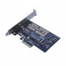 Контроллер AgeStar AS-MC02,PCI-E x1 - 2*M.2(SATA+PCIE),rtl