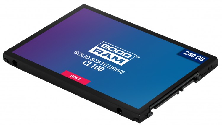 Накопитель SSD 2.5" 240 Гб Goodram CL100 gen.2 SSDPR-CL100-240-G2,блистер