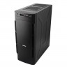 Корпус Zalman ZM-T1 PLUS без БП, Mini Tower/mATX, черный