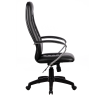 Кресло офисное Метта BK-2 PL48, черный, эко-кожа/эко-кожа