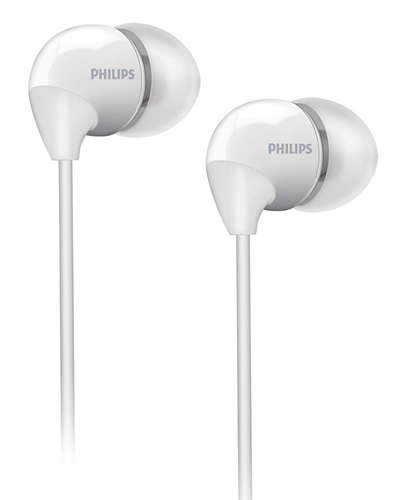 Наушники Philips Bass Sound SHE3590WT 2.0 проводные jack 3.5 мм белый блистер