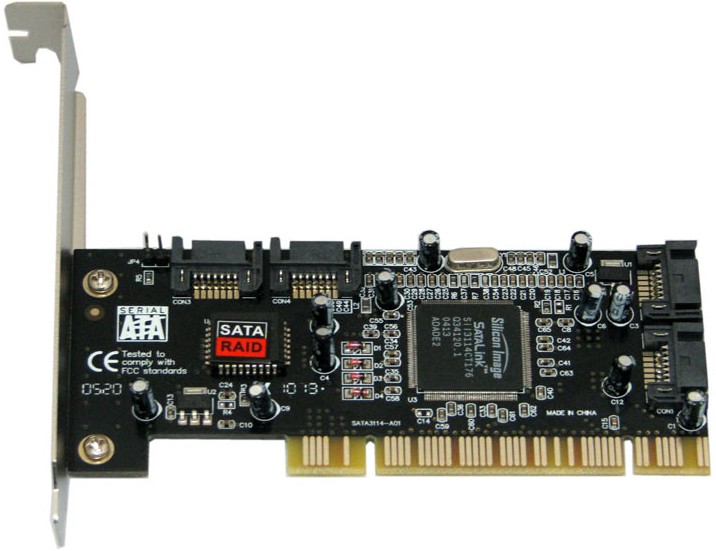 Контроллер AgeStar  AS-PS4-R3114 PCI ? SATA x4 коробочная RTL 25835