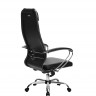 Кресло офисное Метта Комплект 29 CH17833, черное, кожа NewLeather/кожа NewLeather