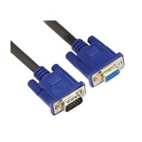 Кабель-удлинитель VGA(M) - VGA(F),1.8м,черный, oem