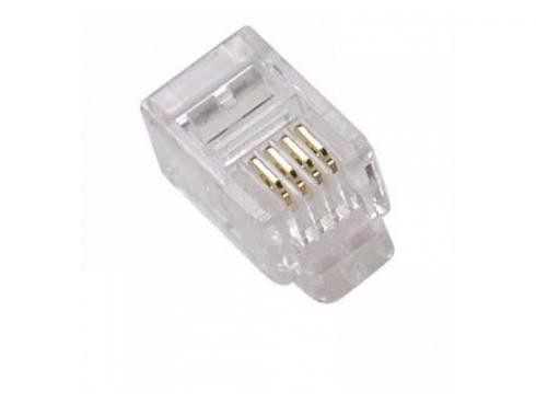 Коннектор RJ-11 Nikomax RJ-11,4pin,oem