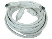 Кабель VGA(M)-VGA(M),5м,Cablexpert CC-PPVGA-5M,серый,пакет