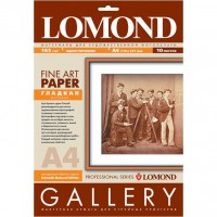 Фотобумага А4 Lomond Smooth(Гладкая фактура) односторонняя матовая струйная 165 г/кв.м 10 листов, белый