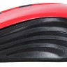 Мышь беспроводная Oklick 545MW, черная/красная, оптическая, 1600dpi, USB(для приёмника), блистер