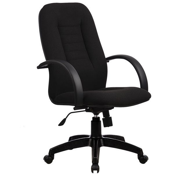 Кресло офисное Метта CP-2 PL19, черный, ткань/ткань