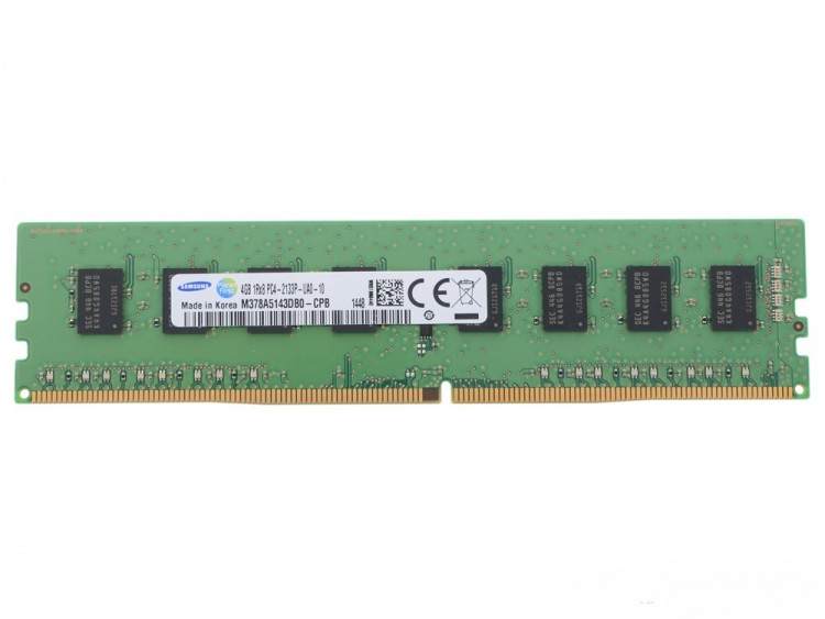 Модуль памяти 4Гб Samsung  M378A5143DB0-CPB DDR4L DIMM 2133 МГц 17064 Мб/с