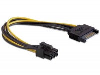 Кабель-адаптер SATA(M)-6pin(PCI-E),0,2м,Cablexpert CC-PSU-SATA,,пакет