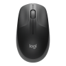Мышь беспроводная Logitech M190, черная, оптическая, 1000dpi, USB(для приёмника), блистер