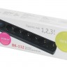 Сетевой фильтр Ippon BK-112 вилка C14(ИБП), 6 розеток, кабель 1,8м. черный, rtl
