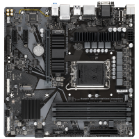 М/плата Gigabyte  B660M DS3H,LGA1700, 4хDDR4(5333 МГц, 128Гб)SATA*4+2 M.2(key M), IDE*нет,1*PCI-E 4.0x16 2*PCI-E 3.0x1,microATX,rtl