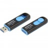 Накопитель USB 2.0 ,128Гб Adata DashDrive UV128,черный/синий, пластик