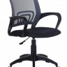 Кресло офисное Бюрократ CH-695NLT/DG/TW-11, черно-серое, ткань/сетка