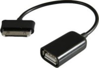 Кабель USB(AF)-Samsung(30 pin),0,1м,Prolife,черная,пакет