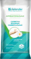 Чистящие салфетки универсальные Defender CLN 30330, 15шт, пакет
