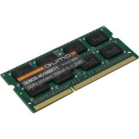 Модуль памяти SODIMM DDR3 4Гб, 1600МГц, 12800 Мб/с, Qumo QUM3S-4G1600K11R, rtl