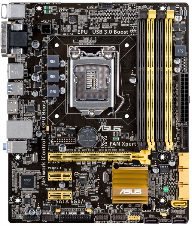 Материнская плата Asus H81M-K LGA1150