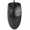 Мышь проводная A4Tech OP-620D, черная, оптическая, 1000dpi, USB, rtl