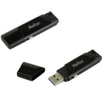 Накопитель USB 3.0, 32Гб Netac U336 NT03U336S-032G-30BK,черный, пластик