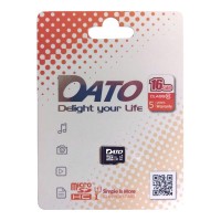 Карта памяти(б/адап.) microSDHC 16Гб/Class 10/UHS-I,Dato (DTTF016GUIC10)