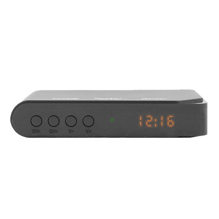 ТВ Тюнер внешний Tesler  DSR-710 DVB-T/DVB-T2 4:3, 16:9 720p, 1080i, 1080p 1920*1080 HDMI, RCA черный rtl