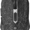 Мышь игровая, с подсветкой Defender GM-110L, черная, оптическая, 3200dpi, USB, rtl