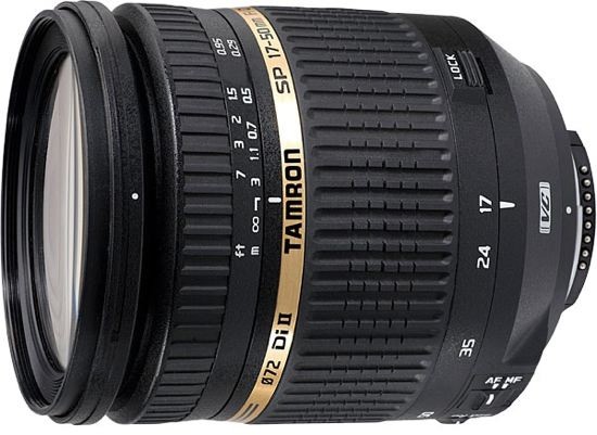 Объектив Tamron SP AF 17-50mm f/2.8 XR Di II LD Aspherical IF Nikon F, черный, rtl(коробка) с блендой