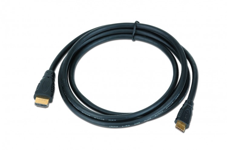 Кабель HDMI - mini HDMI,1.8м,Cablexpert CC-HDMIC-6,черный, oem