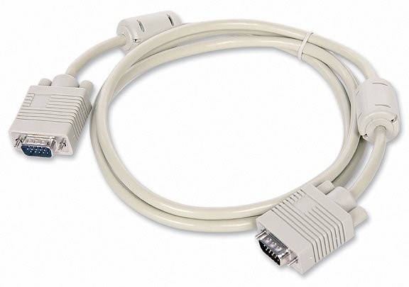 Кабель VGA(M)-VGA(M),1.8м,Gembird CC-PVGA-6,серый,пакет