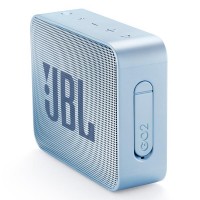 Колонка Bluetooth(влагозащита IPx7) JBL GO2, 1.0, 3Вт,голубая,rtl