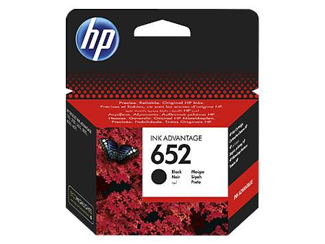 Картридж для HP,№652(F6V25AE),HP,черный (black),DJ Ink Advantage 3835/2135/3635/4535/4675/1115/3775/3785