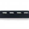 Концентратор USB CBR CH 135 4 порта USB 2.0, черный, блистер