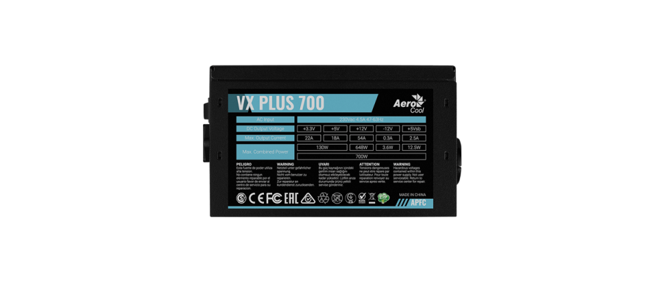 Блок питания AEROCOOL VX Plus 400w [VX-400 Plus]. AEROCOOL VX Plus 450w. AEROCOOL VX-600 Plus. AEROCOOL VX Plus 600w. Vx plus series