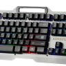 Клавиатура игровая с подсветкой Defender GK-350L,проводная(USB),влагозащита,мультимедийная,серебрист