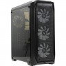 Корпус Zalman N5 MF без БП, Midi-Tower/ATX, mATX, черный