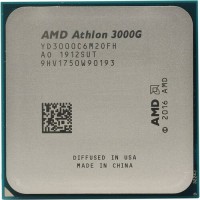 Процессор AMD Athlon 3000G 3,5 ГГц (AM4, 4Мб, AMD Radeon Vega 3, 2666 МГц) Picasso oem