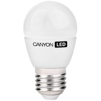 Лампа LED шарообразная/матовая Canyon E27, 3.3Вт(25Вт), 4000К(нейтральный), 150°, 262Лм, 50000ч., 45*84 мм(PE27FR3.3W230VN)