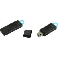 Накопитель USB 3.2, 64Гб Kingston Exodia DTX/64GB,черный, пластик