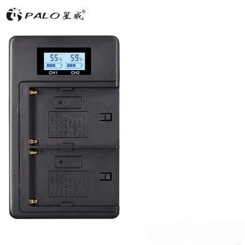 Зарядное устройство Palo XM-F970, 8,4В/1А для Sony NP-F970 F960 F950 F770 F750 F730 F550 FM50, черно