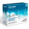 Маршрутизатор ADSL с Wi-Fi TP-Link TD-W8961N, 4 порта 10/100 Мбит/сек , внешний, белый, rtl