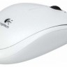 Мышь проводная Logitech B100, белая, оптическая, 800dpi, USB, rtl