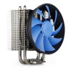 Кулер для процессора,Deepcool Gammaxx S40,LGA20XX/LGA1366/LGA1200/1151/1150/1155/LGA775 AM4/AM3+/AM3/AM2+/AM2/FM2+/FM2/FM1,1 600 об/мин,26 ДБ,аллюмини