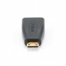 Адаптер HDMI(F) - miniHDMI(M),Cablexpert A-HDMI-FC,черный,пакет