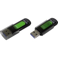Накопитель USB 3.0, 32Гб Lexar JumpDrive S57 LJDS57-32GABGN,черный/зеленый, пластик