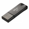 Накопитель USB 2.0, 64Гб Pny Attache FD64GATTCKTRK-EF,черный, пластик