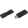 Накопитель USB 3.0/Type C ,64Гб Kingston DataTraveler Duo DTDE/64GB,черный, пластик